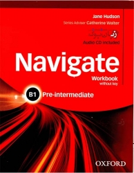  کتاب آموزشی بزرگسالان آکسفورد نویگیت Navigate StudentBook and WorkBook Pre-Intermediate B1   