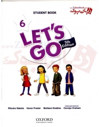  کتاب آموزشی کودکان لتس گو ویرایش پنجم Lets Go 6 Fifth edition    وزیری