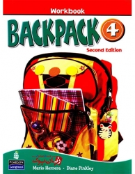 دوره آموزش زبان کودکان بک پک ویرایش دوم سطح چهارم  Backpack 4 Second Edition Student Book and Work Book 