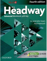 کتاب ویرایش چهارم  New Headway - 4th - Student Book and Work Book Advanced