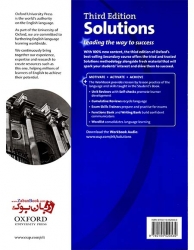  کتاب آموزش زبان انگلیسی نوجوانان Solutions Third Edition Advanced Student Book and Work Book   