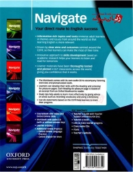  کتاب آموزشی بزرگسالان آکسفورد نویگیت (+)Navigate StudentBook and WorkBook Intermediate B1 