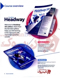  کتاب آموزشی ویرایش پنجم Headway Intermediate - 5th Edition - Student Book and Work Book   