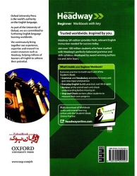 کتاب آموزشی ویرایش پنجم Headway beginner - 5th Edition - Student Book and Work Book