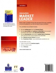  کتاب آموزش زبان انگلیسی برای تجارت و بیزینس ویرایش سوم Market Leader intermediate 3rd edition   