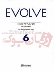 کتاب آموزش زبان انگلیسی بزرگسالان و نوجوانان Evolve 6