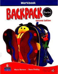 دوره آموزش زبان کودکان بک پک ویرایش دوم سطح استارتر  Backpack Starter Second Edition Student Book and Work Book 