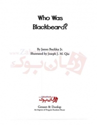 کتاب زندگینامه Who Was Blackbeard