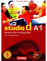 کتاب آلمانی سطح اول   Studio d Sprachtraining A1 Student Book and Work Book 