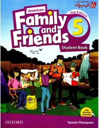 کتاب ویرایش دوم - American Family and Friends 5 - 2nd