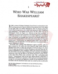 کتاب رمان انگلیسی ویلیام شکسپیر Who Was William Shakespeare