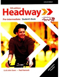  کتاب آموزشی ویرایش پنجم Headway Pre-Intermediate - 5th Edition - Student Book and Work Book   