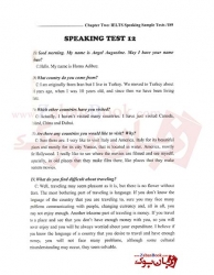 کتاب ویرایش پنجم IELTS TOEFL iBT Speaking TEST Generation 5th 