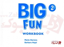  کتاب آموزشی کودکان Big Fun 2 Student Book & Work Book  