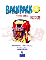 دوره آموزش زبان کودکان بک پک ویرایش دوم سطح چهارم  Backpack 4 Second Edition Student Book and Work Book 