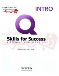 کتاب ویرایش سوم Q Skills for Success 3rd Intro Listening and Speaking 