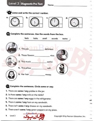  کتاب آزمون و ارزیابی آموزش زبان انگلیسی کودکان و خردسالان Big English 3 Assessment Package   