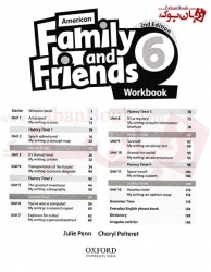 کتاب ویرایش دوم - American Family and Friends 6 - 2nd