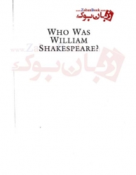 کتاب رمان انگلیسی ویلیام شکسپیر Who Was William Shakespeare