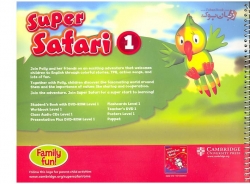 کتاب آموزش کودکان Super Safari 1 American