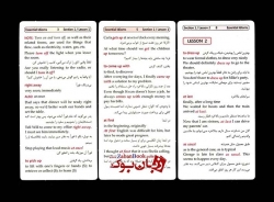 فلش کارت اصطلاحات ضروری در زبان انگلیسی Essential Idioms in  English